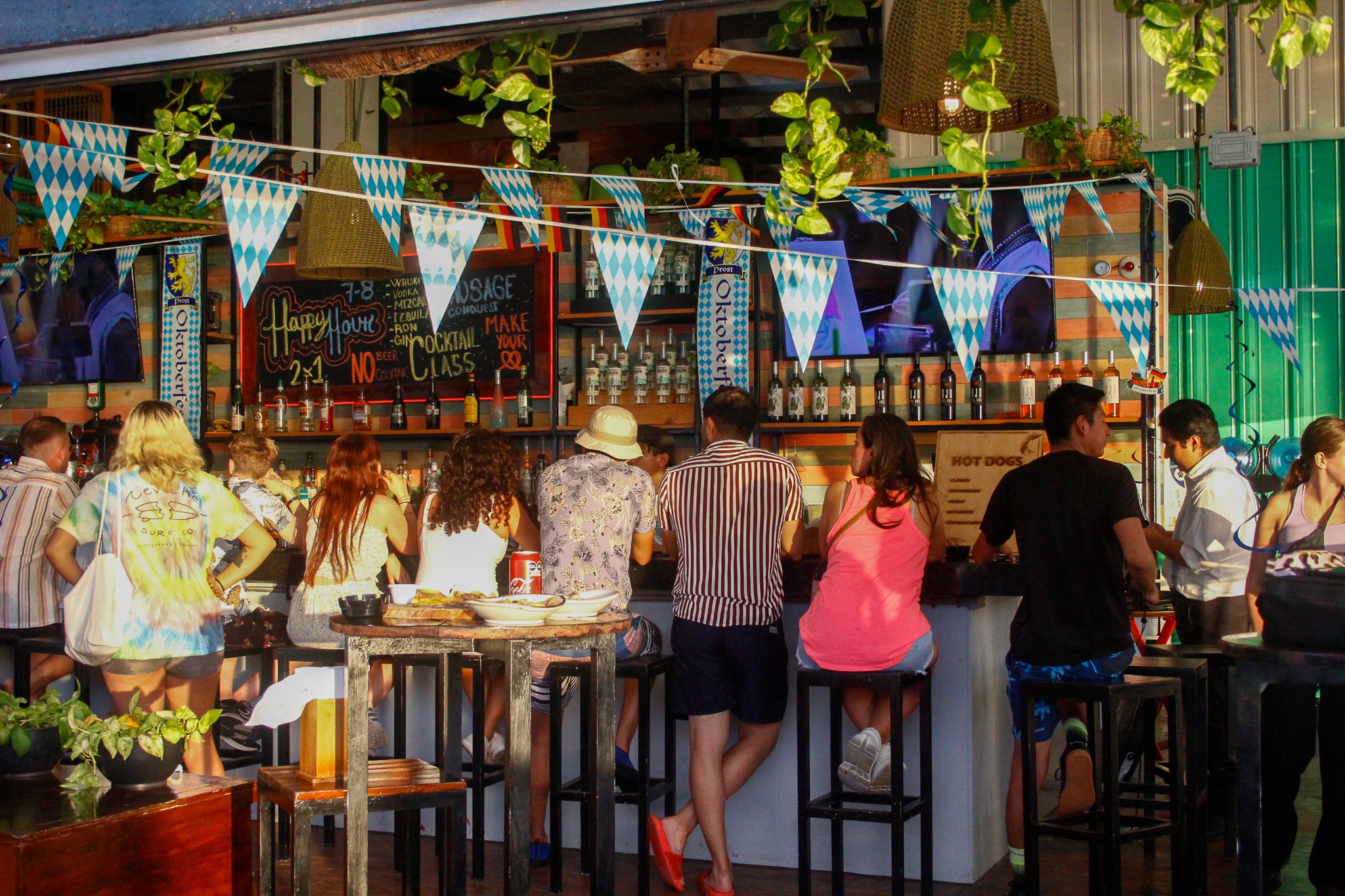 Oktoberfest at Mayan Monkey