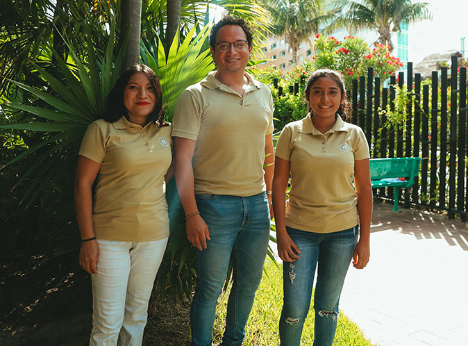 Mayan Monkey staff team