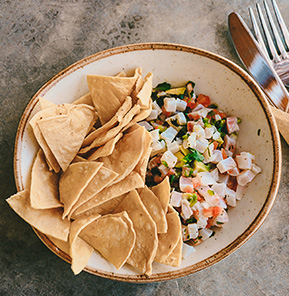 Lunch and dinner favorites at Mayan Monkey
